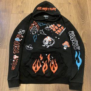trip graphic hoodie